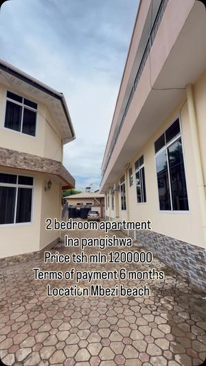 2 Bedrooms House/Apartment for Rent in Mbezi Beach, Dar Es Salaam