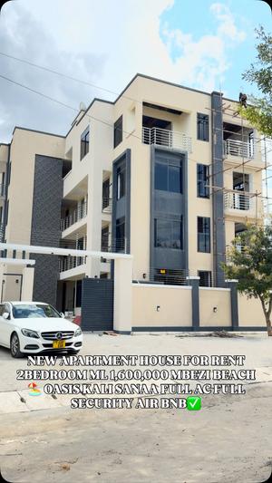 Nyumba/Apartment ya vyumba viwili inapangishwa Mbezi Beach Oasis, Dar Es Salaam