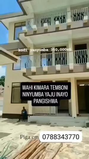 Apartment ya vyumba viwili inapangishwa Kimara Temboni, Dar Es Salaam