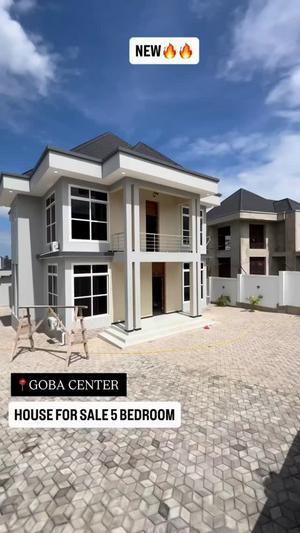 Nyumba ya vyumba vitano inauzwa Goba Center, Dar Es Salaam (1000 sqm) Nyumba ya vyumba vitano inauzwa Goba Center, Dar Es Salaam (1000 sqm)
