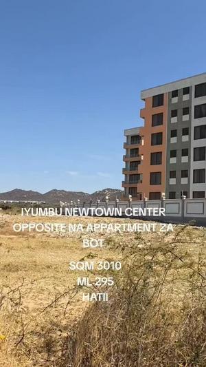 Residential Plot for Sale in Iyumbu Newtown Center, Dodoma (3010 sqm)