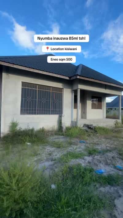 Nyumba ya vyumba vitatu inauzwa Kigamboni Kisiwani, Dar Es Salaam (500 sqm)