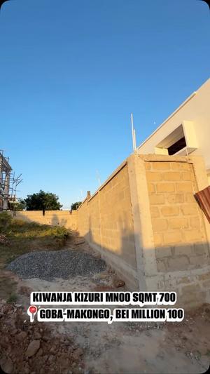 Residential Plot for Sale in Goba, Dar Es Salaam (700 sqm)