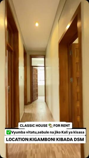 3 Bedrooms House for Rent in Kigamboni Kibada, Dar Es Salaam