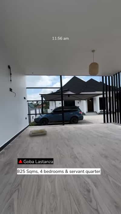 Nyumba ya vyumba vinne inauzwa Goba Lastanza, Dar Es Salaam (825 sqm)