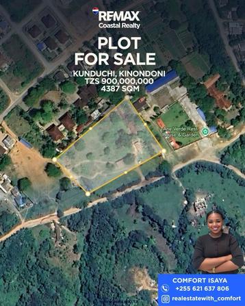 Beach Plot for Sale in Bahari Beach, Dar Es Salaam (4387 sqm) Beach Plot for Sale in Bahari Beach, Dar Es Salaam (4387 sqm)