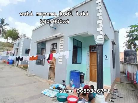 Nyumba ya vyumba viwili inapangishwa Kimara Stop Over, Dar Es Salaam