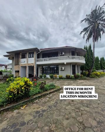 Ofisi inapangishwa Mikocheni, Dar Es Salaam