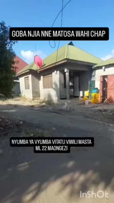 Nyumba ya vyumba vitatu inauzwa Goba, Dar Es Salaam