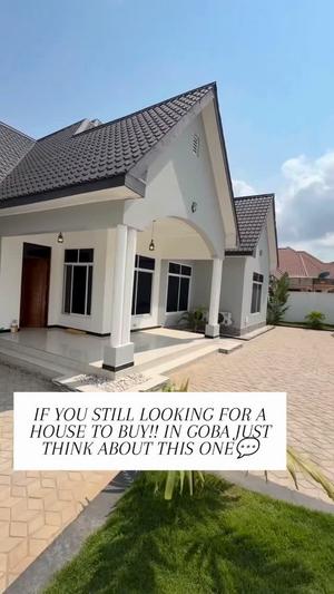 Nyumba ya vyumba vinne inauzwa Goba Kwa Awadhi, Dar Es Salaam (850 sqm)