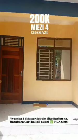 Apartment ya vyumba viwili inapangishwa Mbagala Chamazi Mfenesini, Dar Es Salaam Apartment ya vyumba viwili inapangishwa Mbagala Chamazi Mfenesini, Dar Es Salaam