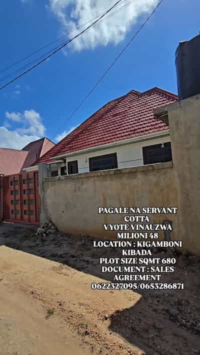 Nyumba ya vyumba vitatu inauzwa KIGAMBONI KIBADA, Dar Es Salaam (680 sqm) Nyumba ya vyumba vitatu inauzwa KIGAMBONI KIBADA, Dar Es Salaam (680 sqm)