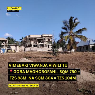 Kiwanja kinauzwa Goba Maghorofani, Dar Es Salaam (750 sqm) Kiwanja kinauzwa Goba Maghorofani, Dar Es Salaam (750 sqm)