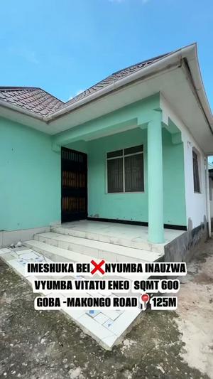 Nyumba na Apartments zinazouzwa Goba Njia ya Makongo, Dar Es Salaam (600 sqm) Nyumba na Apartments zinazouzwa Goba Njia ya Makongo, Dar Es Salaam (600 sqm)