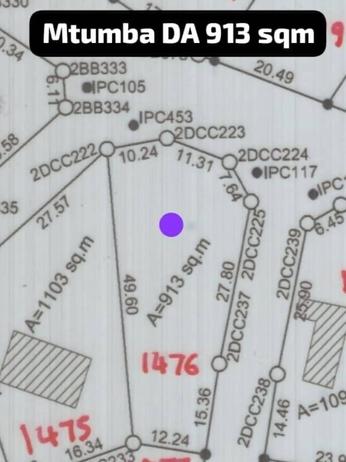 Residential Plot for Sale in Mtumba Mji Wa Serikali, Dodoma (913 sqm) Residential Plot for Sale in Mtumba Mji Wa Serikali, Dodoma (913 sqm)