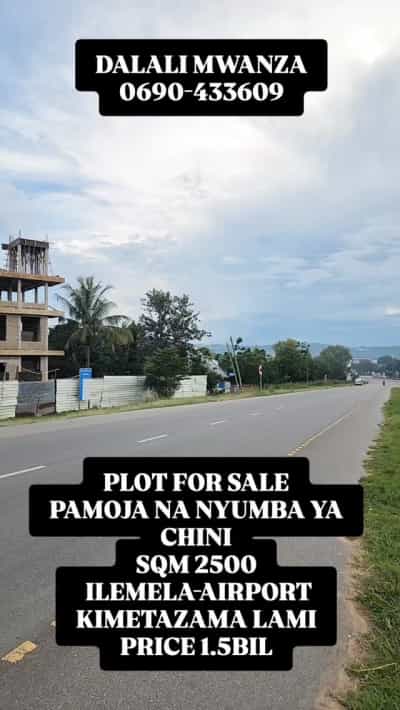 Commercial Plot for Sale in Ilemela-Airport, Mwanza (2500 sqm)