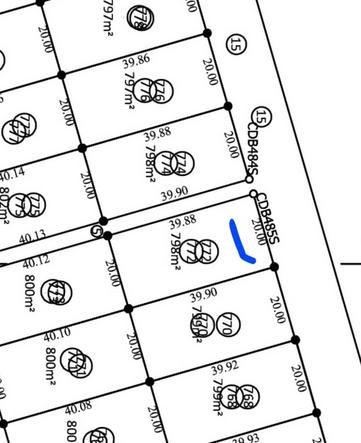 Kiwanja kinauzwa Iyumbu Extension, Dodoma sqm 798 Kiwanja kinauzwa Iyumbu Extension, Dodoma sqm 798