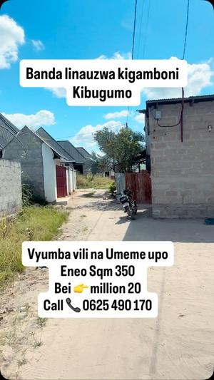 Nyumba ya vyumba viwili inauzwa Kigamboni Kibugumo, Dar Es Salaam Nyumba ya vyumba viwili inauzwa Kigamboni Kibugumo, Dar Es Salaam