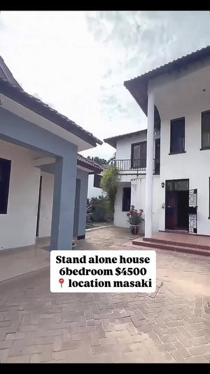 Nyumba ya vyumba 6 inapangishwa Masaki, Dar Es Salaam