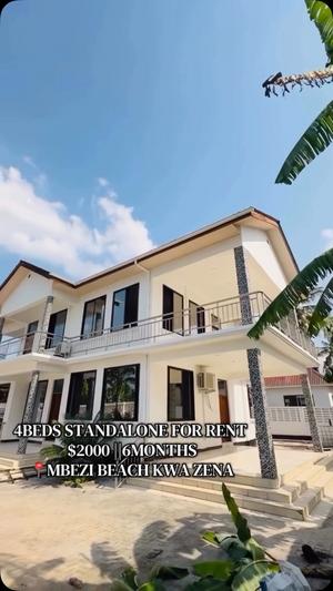 Nyumba ya vyumba vinne inapangishwa Mbezi Beach Kwa Zena, Dar Es Salaam Nyumba ya vyumba vinne inapangishwa Mbezi Beach Kwa Zena, Dar Es Salaam