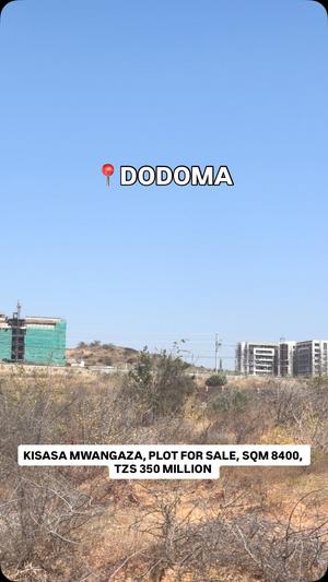 Kiwanja kinauzwa Kisasa Mwangaza, Dodoma sqm 8400 Kiwanja kinauzwa Kisasa Mwangaza, Dodoma sqm 8400
