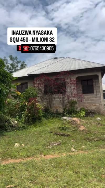 Nyumba ya vyumba vitatu inauzwa Nyasaka, Mwanza