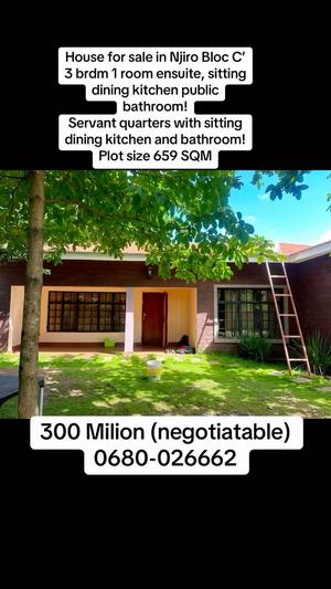 3 Bedrooms House for Sale in Njiro Bloc C, Arusha (659 sqm)