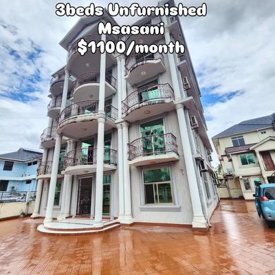 Apartment ya vyumba vitatu inapangishwa Msasani, Dar Es Salaam Apartment ya vyumba vitatu inapangishwa Msasani, Dar Es Salaam