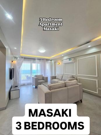 Nyumba (Furnished) ya vyumba vitatu inapangishwa Masaki, Dar Es Salaam