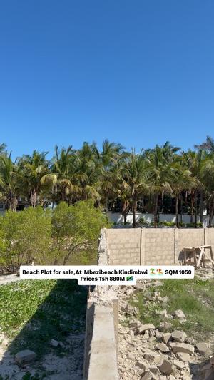 Beach Plot kinauzwa Mbezi Beach, Dar Es Salaam (1050 sqm) Beach Plot kinauzwa Mbezi Beach, Dar Es Salaam (1050 sqm)