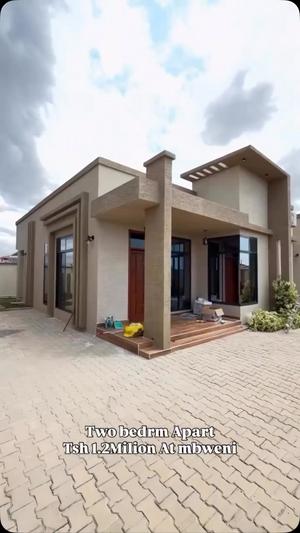 Apartment ya vyumba viwili inapangishwa Mbweni Ubungo, Dar Es Salaam