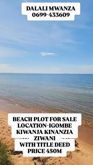 Plot for sale in Igombe, Mwanza sqm 13000 Plot for sale in Igombe, Mwanza sqm 13000