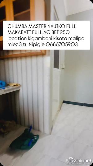 Nyumba ya chumba kimoja inapangishwa Kisota, Dar Es Salaam Nyumba ya chumba kimoja inapangishwa Kisota, Dar Es Salaam