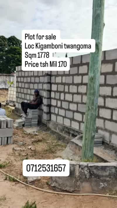 Residential/Commercial Plot for Sale in Toangoma, Dar Es Salaam (1778 sqm)
