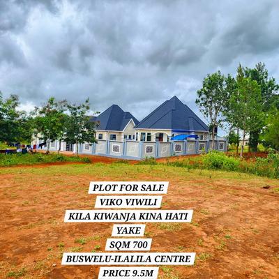 Kiwanja kinauzwa Buswelu Ilalila, Mwanza sqm 700