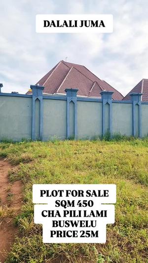 Kiwanja kinauzwa Buswelu, Mwanza sqm 450