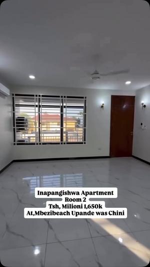 Apartment ya vyumba viwili inapangishwa Mbezi Beach, Dar Es Salaam Apartment ya vyumba viwili inapangishwa Mbezi Beach, Dar Es Salaam