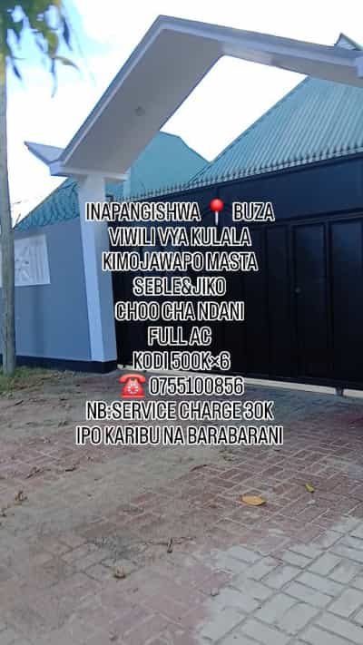 Nyumba ya vyumba viwili inapangishwa Buza, Dar Es Salaam