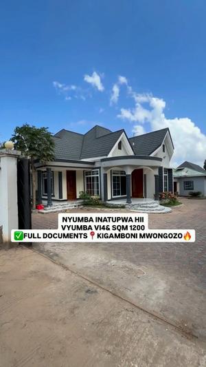 Nyumba ya vyumba vinne inauzwa Kigamboni - Mwongozo, Dar Es Salaam (1200 sqm) Nyumba ya vyumba vinne inauzwa Kigamboni - Mwongozo, Dar Es Salaam (1200 sqm)