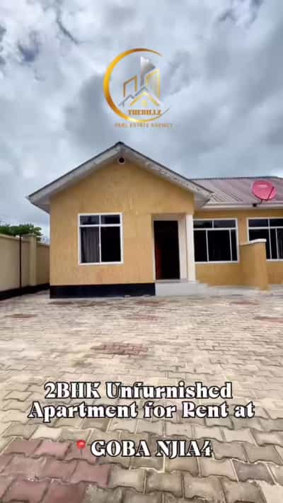 Apartment ya vyumba viwili inapangishwa Goba Njia4, Dar Es Salaam