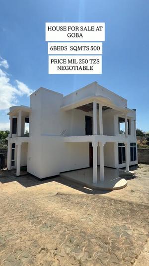 Nyumba ya vyumba 6 inauzwa Goba Magorofani, Dar Es Salaam (500 sqm) Nyumba ya vyumba 6 inauzwa Goba Magorofani, Dar Es Salaam (500 sqm)