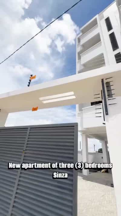 Apartment ya vyumba vitatu inapangishwa Sinza, Dar Es Salaam