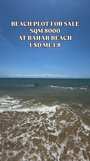 Beach Plot kinauzwa Bahar Beach, Dar Es Salaam (8000 sqm) Beach Plot kinauzwa Bahar Beach, Dar Es Salaam (8000 sqm)