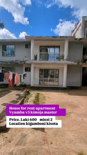Nyumba/Apartment ya vyumba vitatu inapangishwa Kisota, Dar Es Salaam Nyumba/Apartment ya vyumba vitatu inapangishwa Kisota, Dar Es Salaam