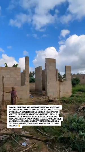 Nyumba ya vyumba viwili inauzwa Toangoma Mtengu Rugwadu, Kigamboni, Dar Es Salaam