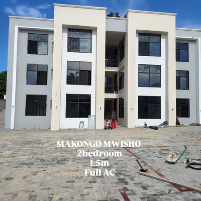 Apartment ya vyumba viwili inapangishwa Makongo Mwisho, Dar Es Salaam