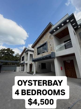 Nyumba ya vyumba vinne inapangishwa Oysterbay, Dar Es Salaam Nyumba ya vyumba vinne inapangishwa Oysterbay, Dar Es Salaam