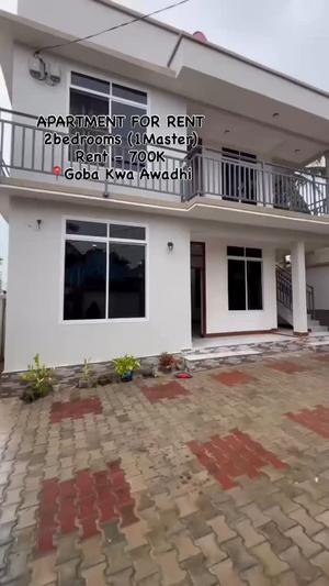Nyumba/Apartment ya vyumba viwili inapangishwa Goba Kwa Awadhi, Dar Es Salaam