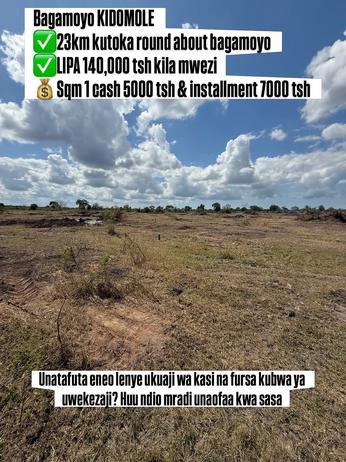 Residential Plots for Sale in Bagamoyo Kidomole, Pwani (400 sqm)