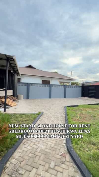 Nyumba ya vyumba vitatu inapangishwa Mbezi Beach, Dar Es Salaam